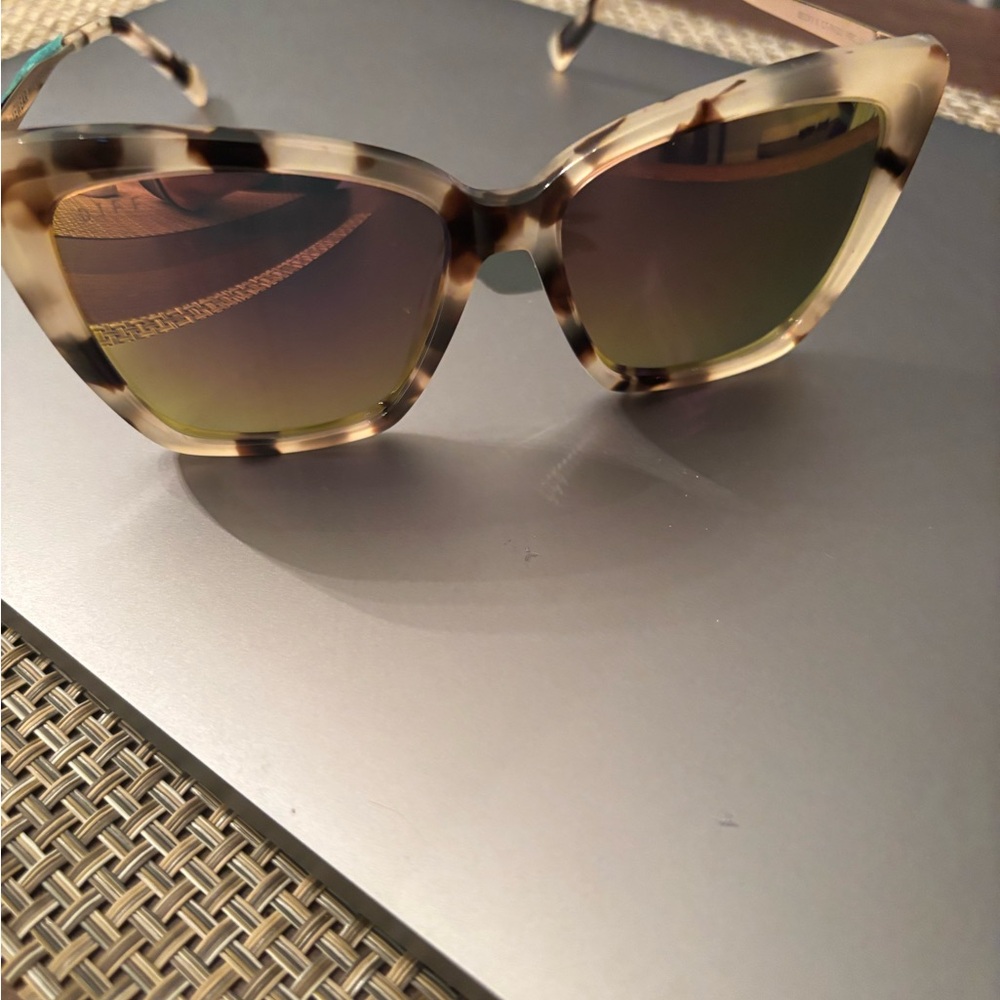 Diff Eyewear Brown Cat-Eye Sunglasses